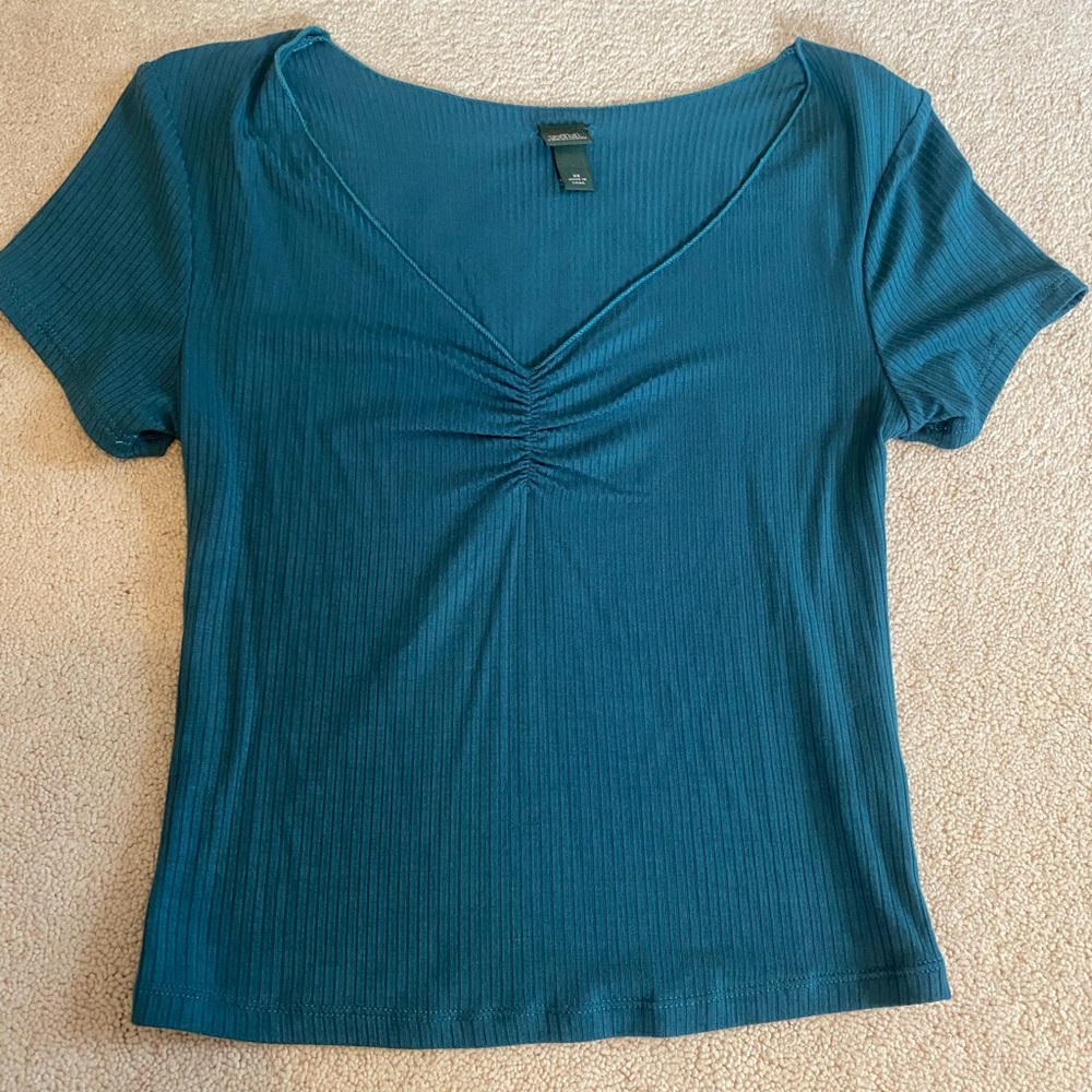 Turquoise Short Sleeve T-Shirt